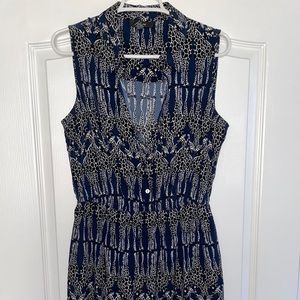 Sleeveless short dress